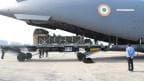 An Indian Air Force C-17 airdropped an ADRDE developed Type V Platform (24 ft), for the first time. T