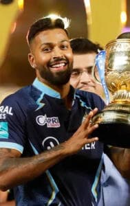 Hardik Pandya lifted his maiden IPL title as a captain when he guided Gujarat Titans to the IPL 2022 title