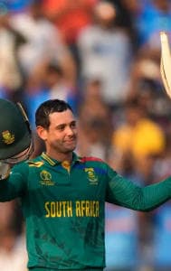 South African opener Quinton de Kock brought up his 4th century 