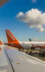 Low-cost airline easyJet EZJ.L is set to join London's blue-chip FTSE 100 .FTSE index 