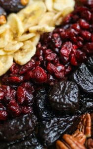 Dried fruit, dry fruit