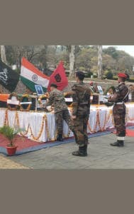 Army pays tribute to martyred soldiers.