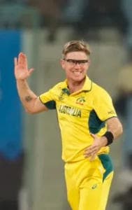 Australian spinner Adam Zampa was adjudged the Player of the Match for his three-wicket haul. 