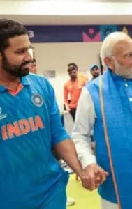 PM Modi went to the Indian dressing room after World Cup defeat