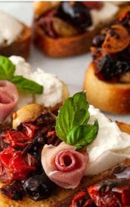 Recipes of Italian dishes