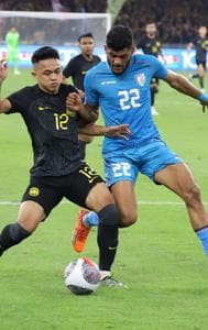 Indian Football Team had a pretty valiant fight on the pitch but unfortunately lost the game 4-2
