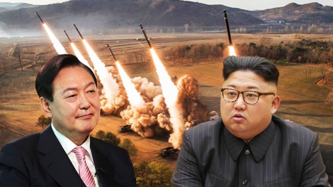 South Korean President Yoon Suk Yeol and North Korean Supreme Leader Kim Jong Un