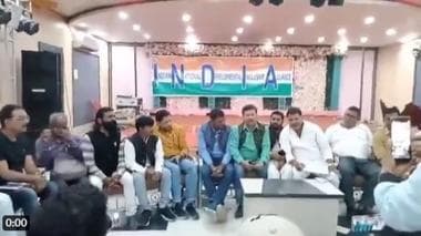 Screengrab from the video shared by BJP alleging that RJD leader made controversial remarks about PM